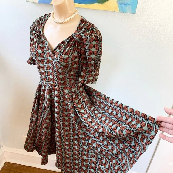 Effie’s Heart Memories Dress in Monarch Print L - Picture 3 of 13